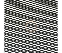 Tuningová mřížka, grill - tahokov ( oko 5 x 12 mm) - černá