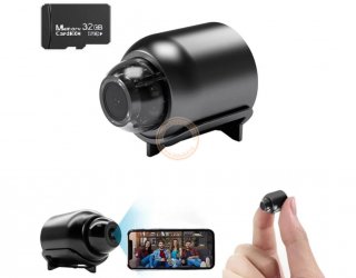 WiFi bezpenostn mini kamera s nonm vidnm a detekc pohybu, Linklemo